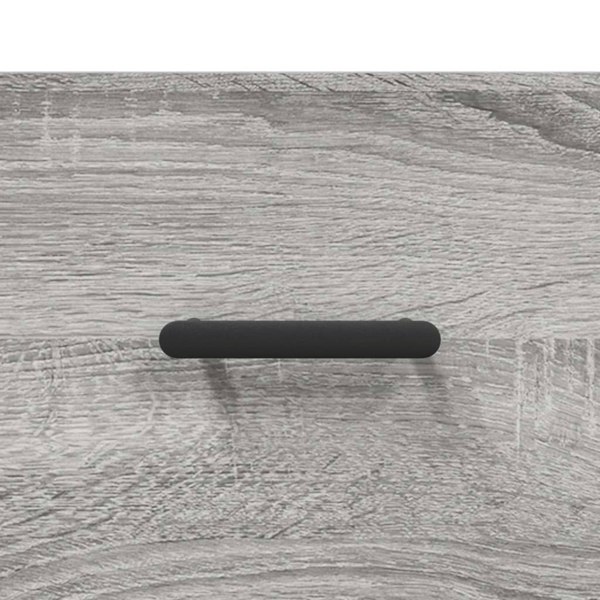 Berkfield Shoe Bench Grey Sonoma 102x35x55 cm Engineered Wood