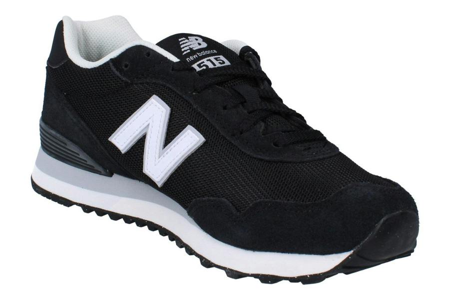 New Balance 515 Womens Trainers  WL515BLK - Black White WL515BLK - Photo 3