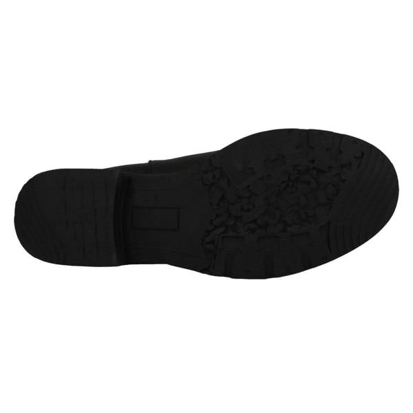 Spot On Ladies Spot On Chunky Low Heel Ankle Boots F51020
