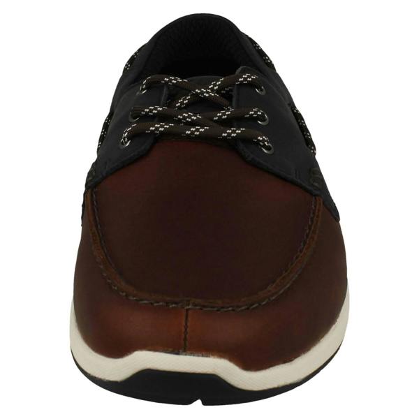 Clarks Mens Clarks Innovative Rock Soled Lace Up Deck Shoes ATL Sail Go