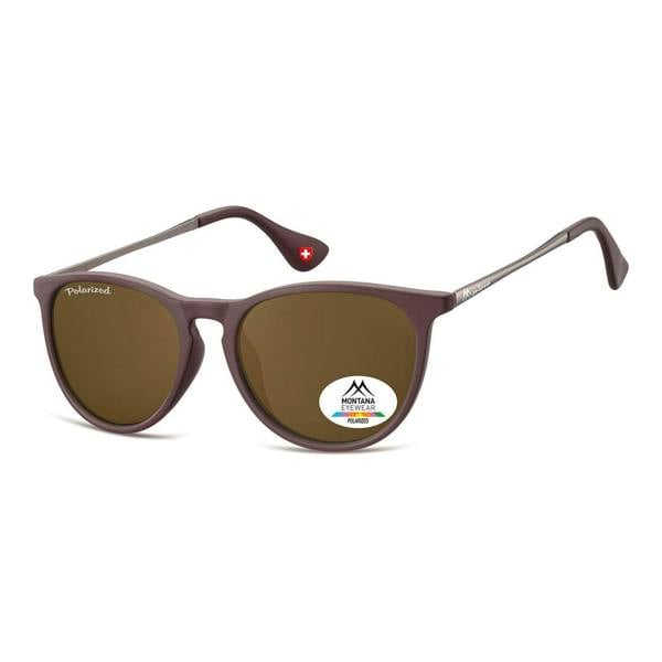 Montana Sunglasses MP24 E Brown Brown Polarized