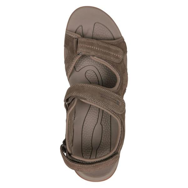 Mountain Warehouse Mens Rock Suede Walking Sandals - Brown - 