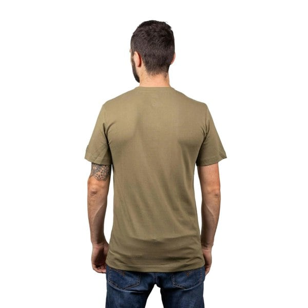 Caterpillar Mens Essentials Short-Sleeved T-Shirt - Marsh