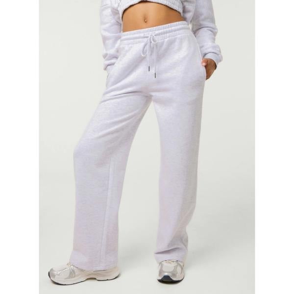 Pink Vanilla Fleece Lined Straight Leg Joggers