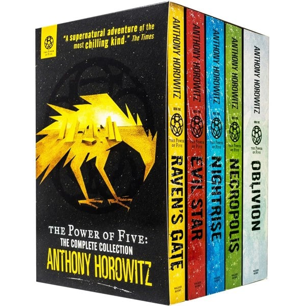 Walker Books The Power Of Five Anthony Horowitz 5 Books Collection Set Pack Brand New Cover