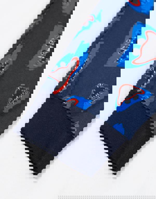 Poppy's Playtime Boys Multicoloured Character Multi-Pack of 2 Long Sleeve Long Leg Pyjama Set