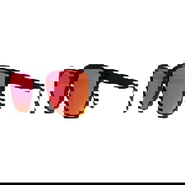 Police Sunglasses SPLB38E Tailwind 3 T17P Matte Grey Multilayer Red Polarized