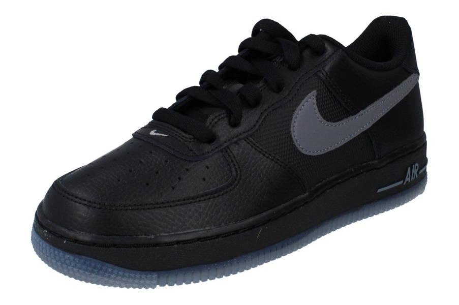 Nike Air Force 1 GS Trainers Im6027  010 - Black Cool Grey 010 - Photo 0