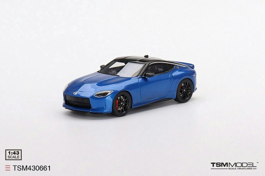 MCSlots Nissan Fairlady Z Version ST 2023 Seiran Blue RHD 1:43 Scale TSM430661
