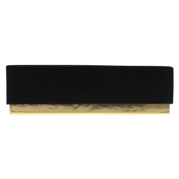 Jono Hennessey black hard glasses case with presentation box and black pouch