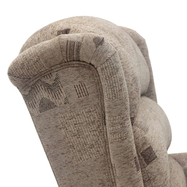 Malton Patterned Rise and Recline Armchair Electric Dual Motor - 9