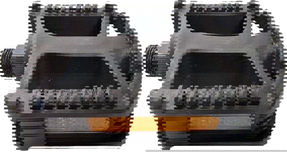 Sport Direct Adult Resin 9/16" Reflector Bike Pedals British Standards