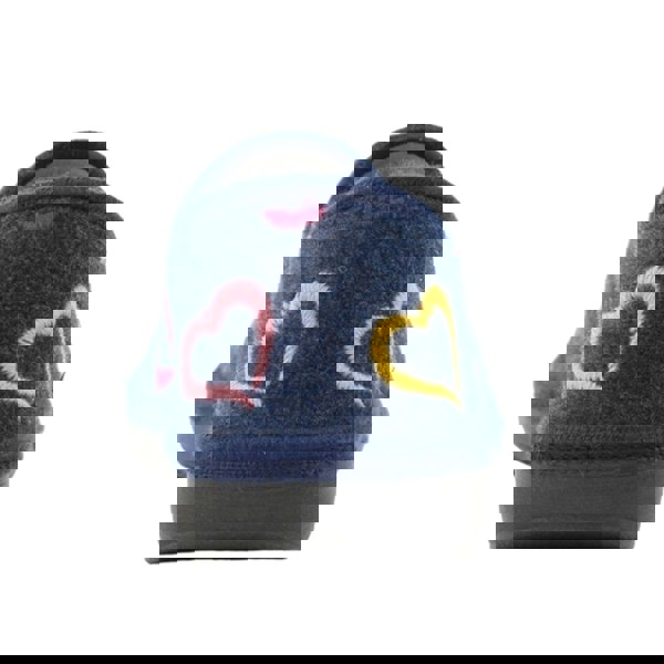 Lunar Womens Joyful Slippers - Navy