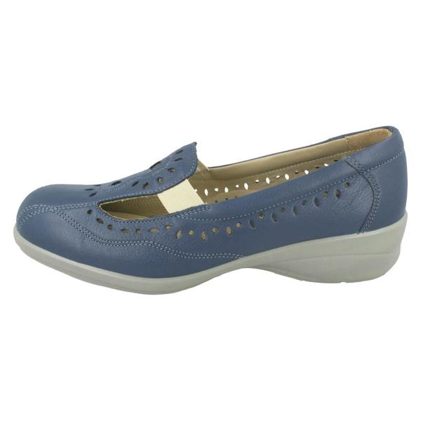 DB Shoes Ladies Easy B Comfortable Slip On Shoes Sunray