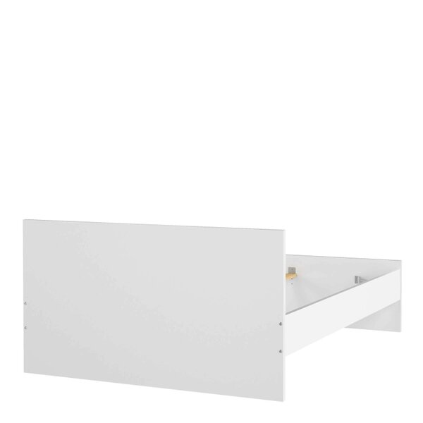 Wyld Haus Budapest 4ft6 Double White Wooden Bed Frame