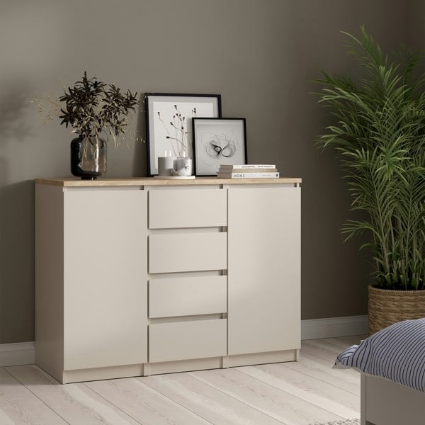 Furniture To Go Naia Sideboard in Cashmere Jackson Hickory
