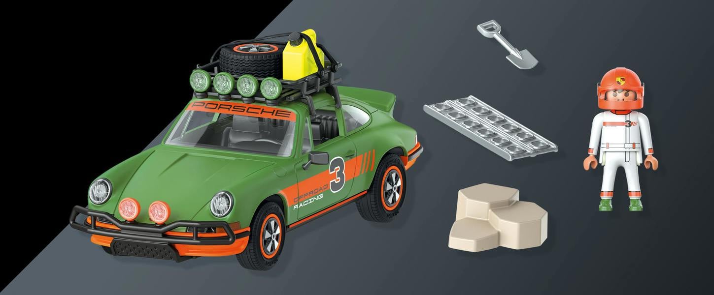 Playmobil Porsche 911 Carrera RS 2.7 Off-road Edition - 71436 Playset