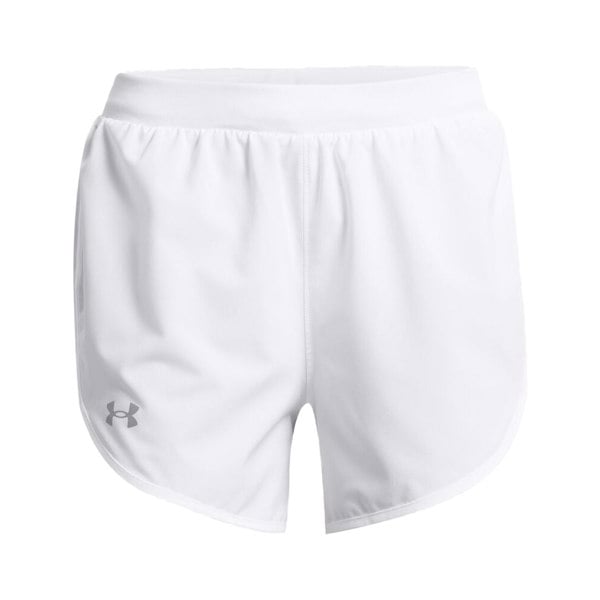 Under Armour Womens Fly By Elite Shorts - White