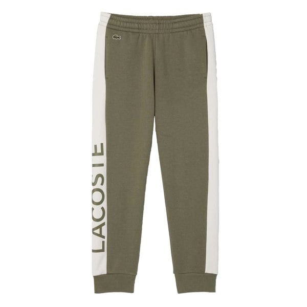 Lacoste Childrens/Kids Fleece Printed Jogging Bottoms - Green
