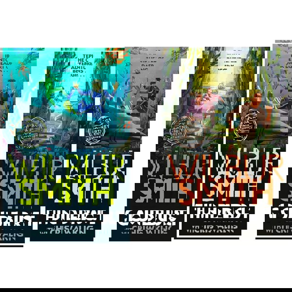 Jack Courtney Adventures Series 2 Books Collection Set by Wilbur Smith (Cloudburst &amp; Thunderbolt)