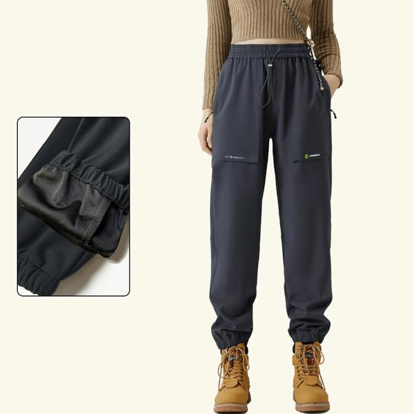 Anniou Women Outdoor Hiking Pants - Regular-Grey