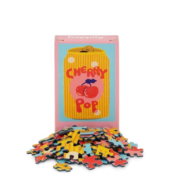 Happily Puzzles Cherry Pop - 99 Piece Mini Jigsaw Puzzle