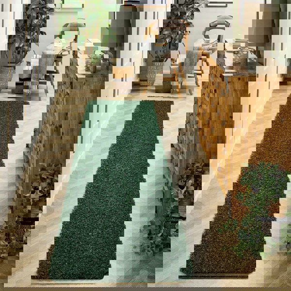 The Rugs Quality Tufted Washable Rug - Stylish Plain Design