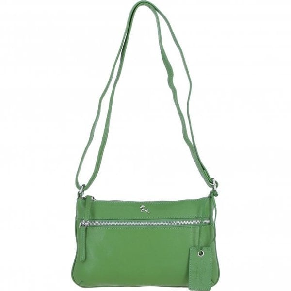 Ashwood Real Leather Crossbody Bag: Swansea