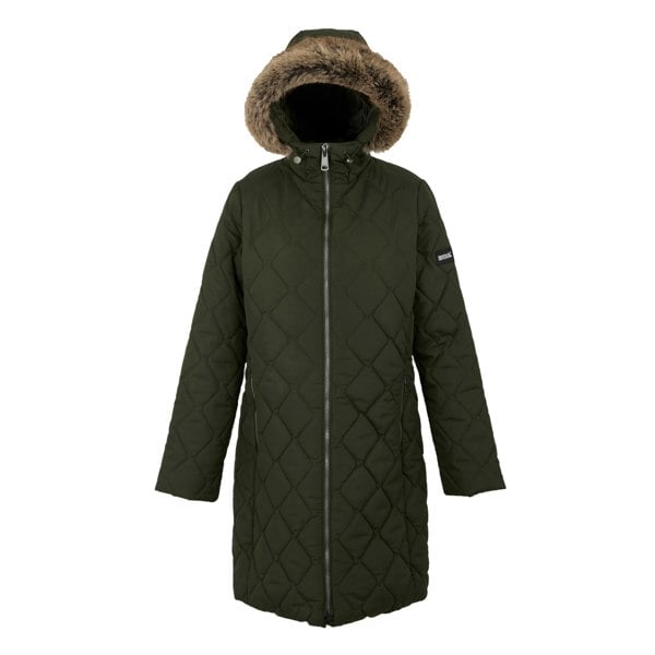 Regatta Womens/Ladies Fritha III Insulated Parka - Dark Khaki