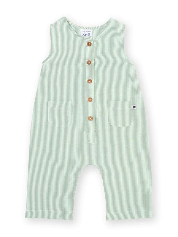 Kite Baby Organic Ticking Dungarees
