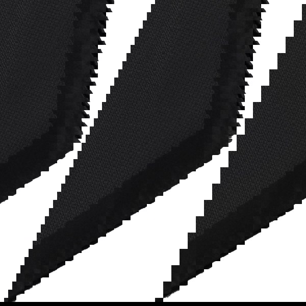 Alexander McQueen woven silk pocket square in black