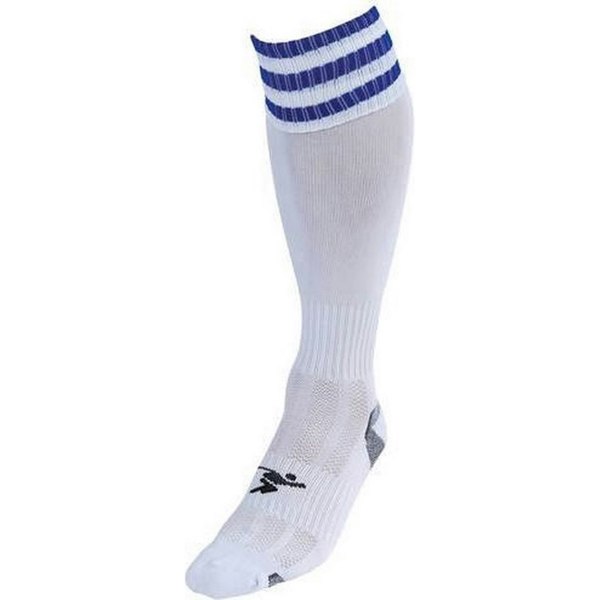 Precision Unisex Adult Pro Football Socks - White/Royal Blue