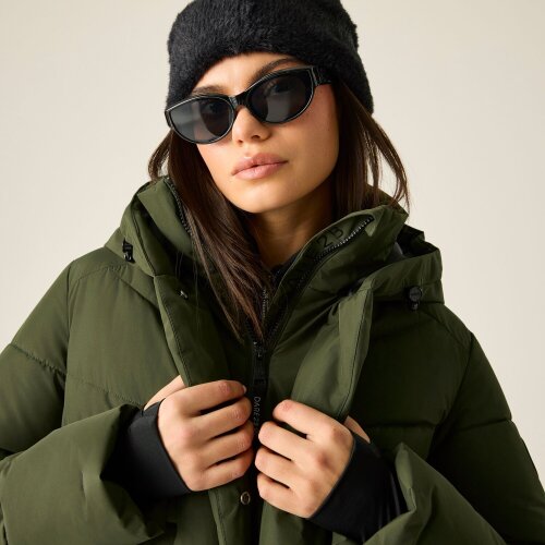 Dare 2B Womens/Ladies Lustre Padded Jacket - Dark Khaki