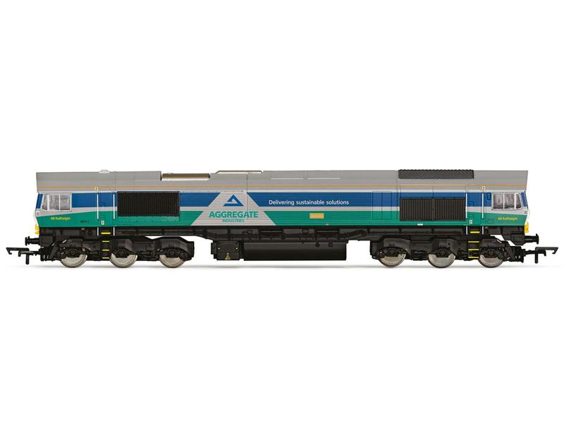 Hornby Railroad+ Class 66 711 'Sence' GBRf Aggregate Industries