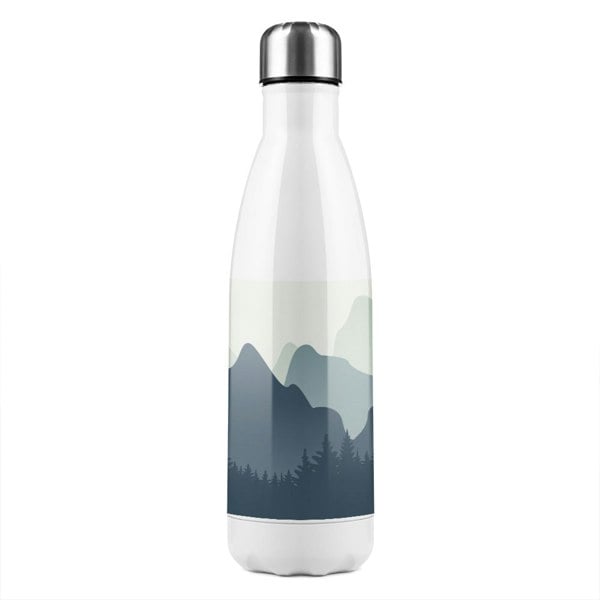 Benjamin Tate Design Abstract & floral collages, landscape scenes Designer Stainless Steel Bottle
