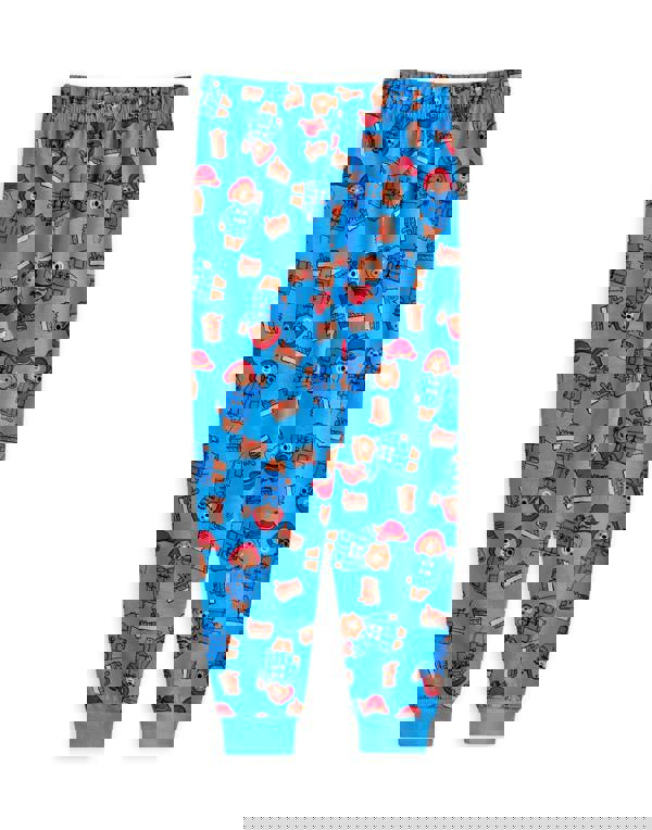 Paddington Bear Unisex Kids Blue Character Long Sleeve Long Leg Pyjama Set