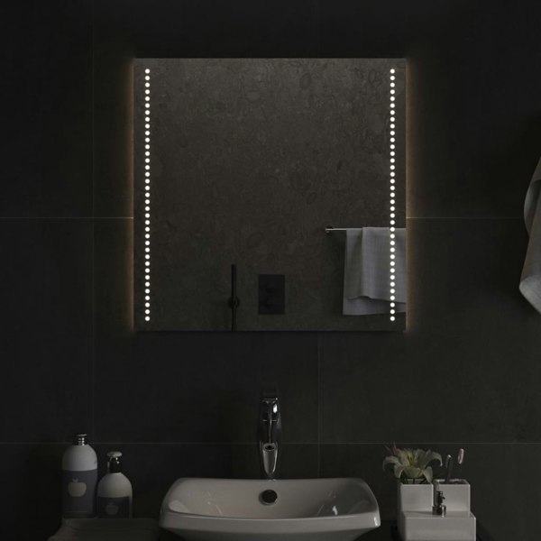 Berkfield LED Bathroom Mirror 60x60 cm