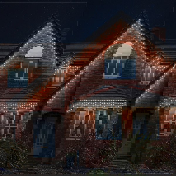 Eagle Connect Icicle lights Black Rubber  60/40/20 Drop  2M