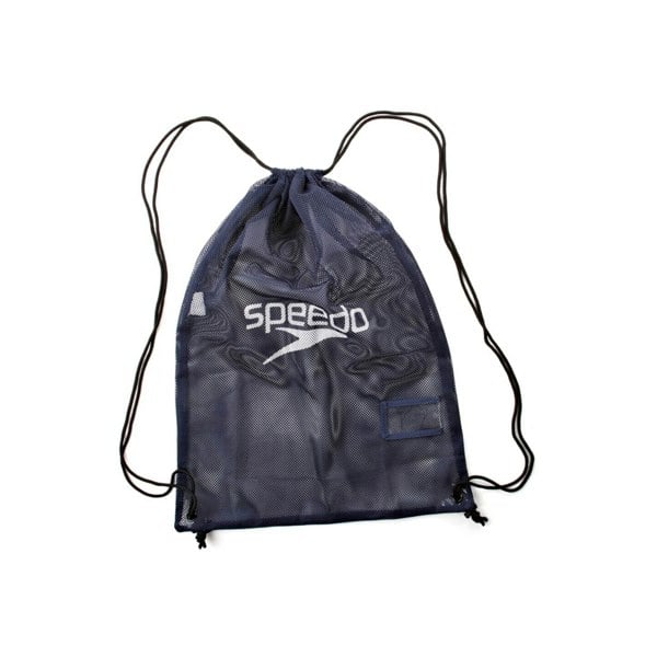 Speedo Wet Kit Mesh Drawstring Bag - Navy