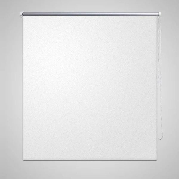 Berkfield Roller Blind Blackout 100 x 230 cm White