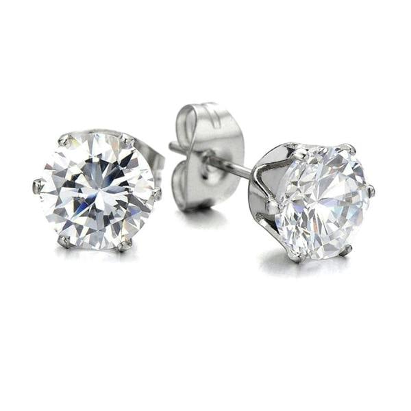 Aye Do Gifts 50th Birthday Cubic Zirconia Stud Earrings & Gold Balloons Mini Gift Hamper