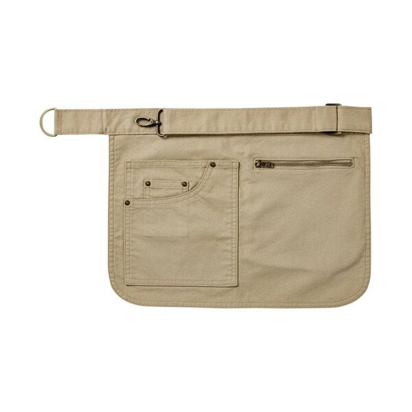 Premier Adults Unisex Metro Utility Hip Apron - Khaki