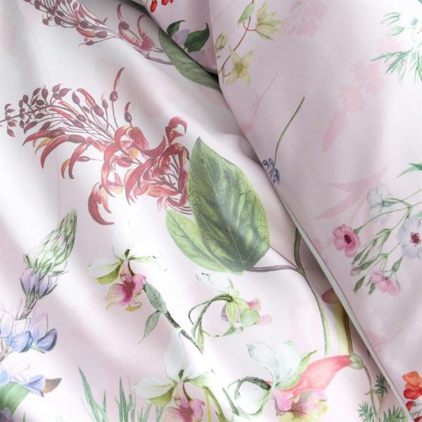 RHS Enchanted Butterfly Garden Pink Duvet Cover Set