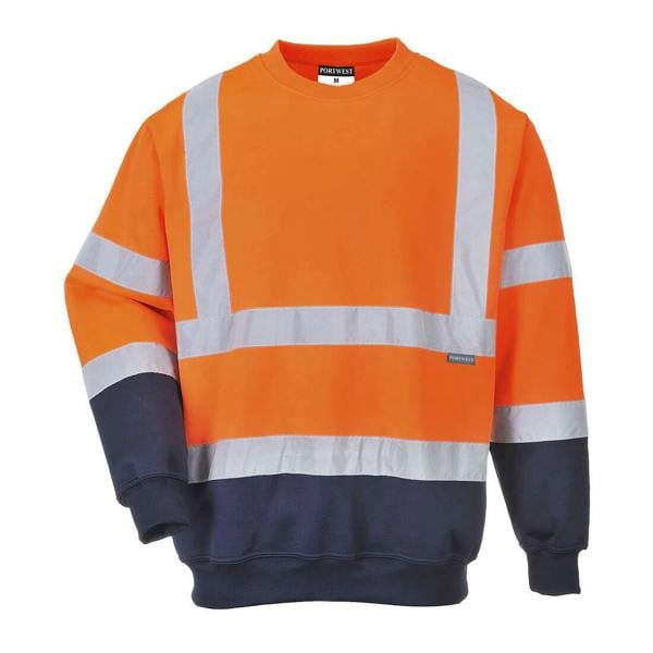 Hi-Vis Contrast Sweatshirt Portwest