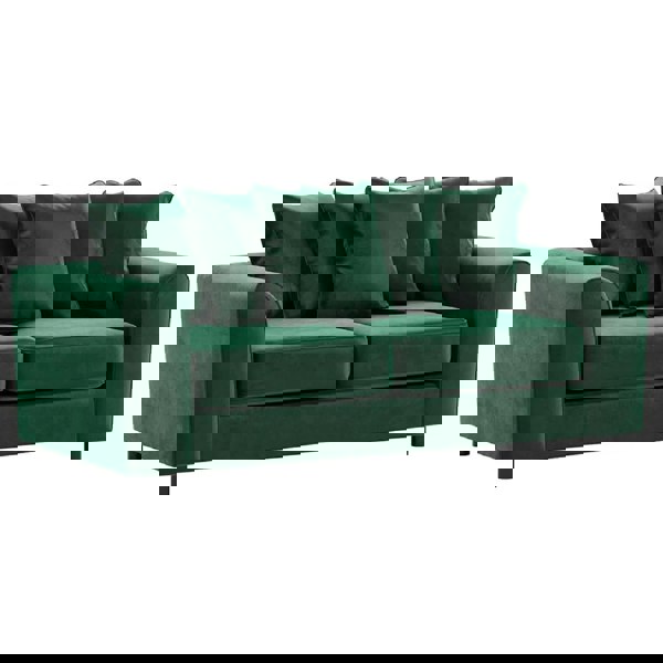 Furnishings For Less Brooklyn Full Foam Plush Velvet 3 Seater