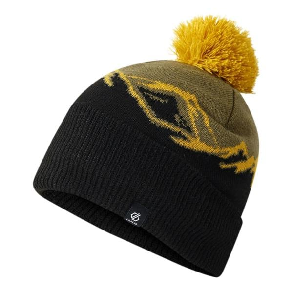 Dare 2B Childrens/Kids Fernie Bobble Hat - Martini Olive/Black - 