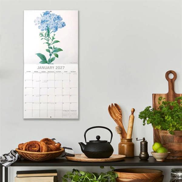 Redoute Calendar 2027, Wall Calendars, Month To View, Art, Gift