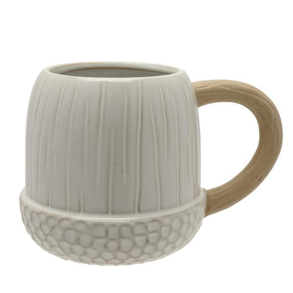 Country Living Set of 2 Acorn Mugs