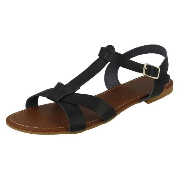 Savannah Ladies Savannah X Stap T Bar Sandal