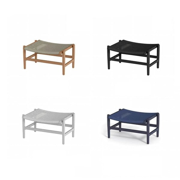 Weilai Concept Lavoie Outdoor Lounge Chair With Footstool, Rattan